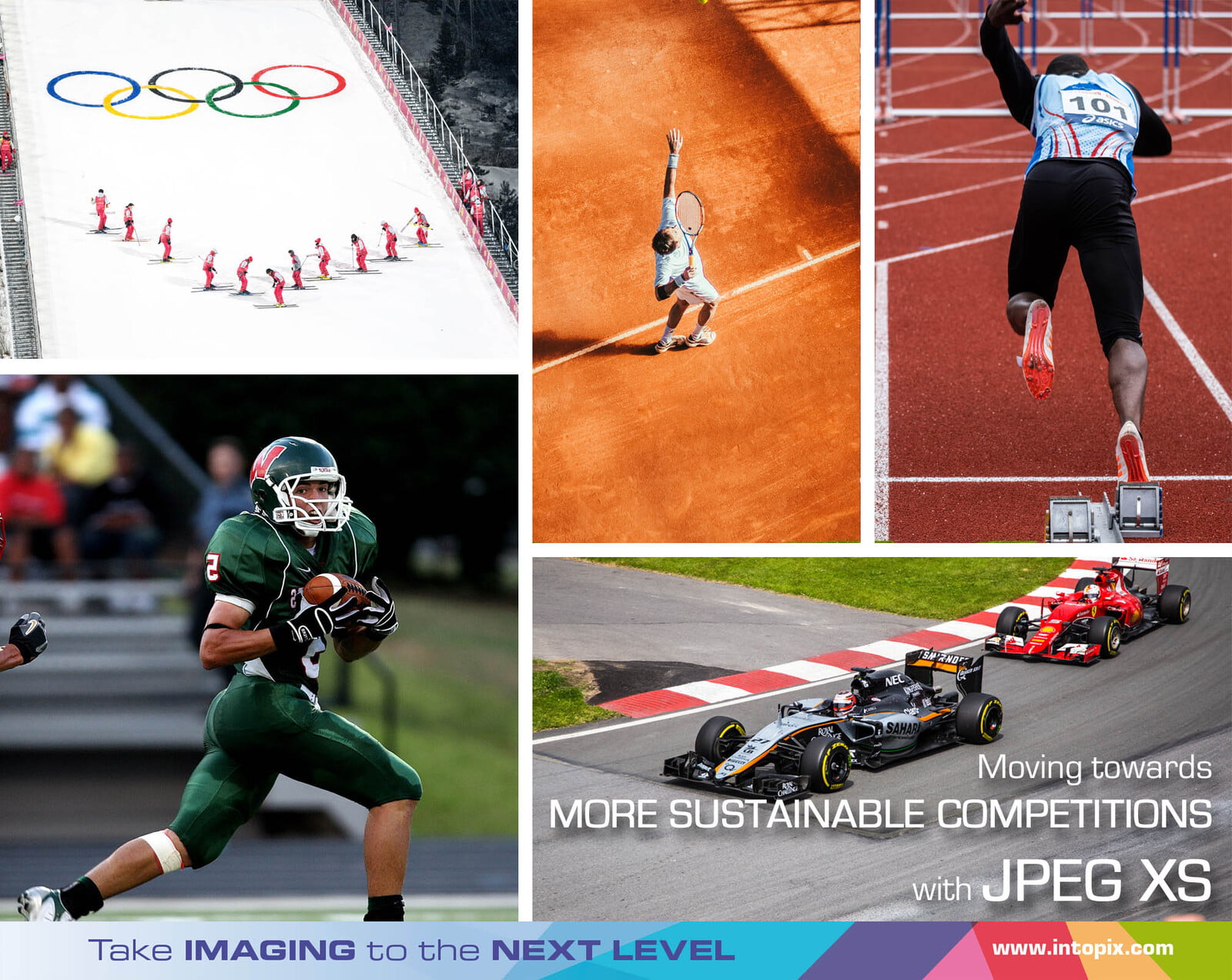 JPEG XSを使ったリモートプロダクションで、より持続可能なスポーツ競技会を実現